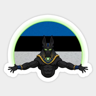 Anubis Estonia Sticker